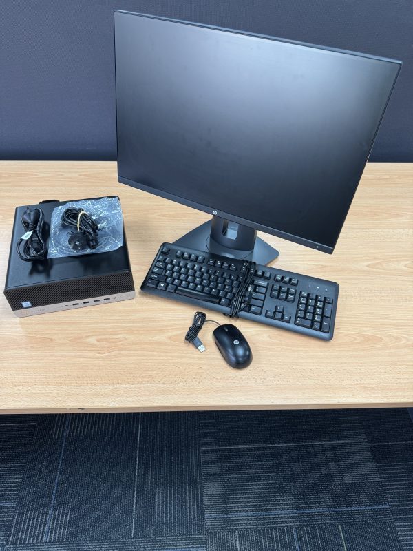 Refurbish HP PC Package with 24-Inch HP Monitor