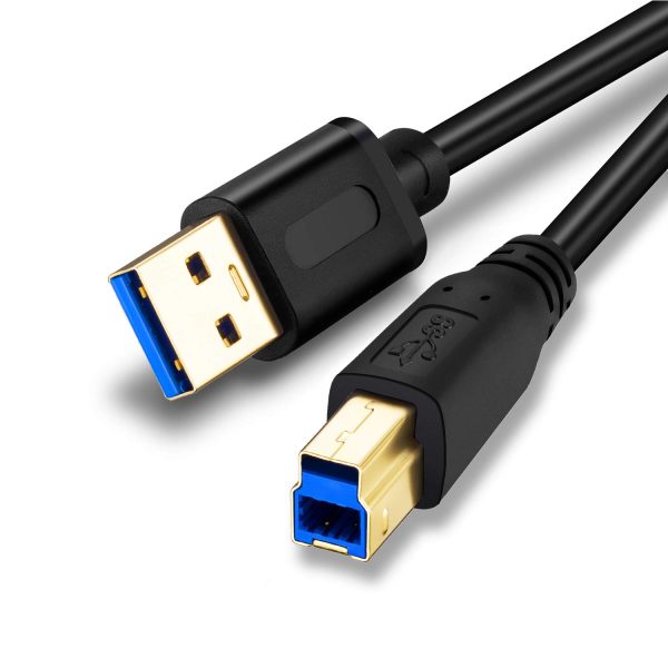 USB A to USB B Cable