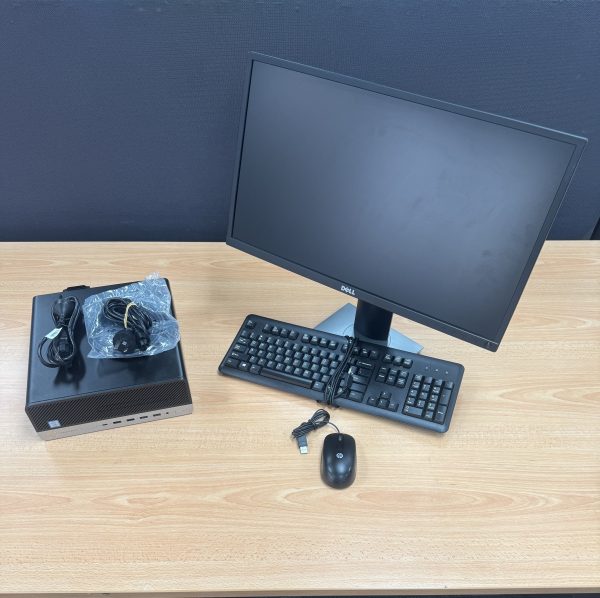 Refurbish HP PC Package with 23-Inch Dell Monitor
