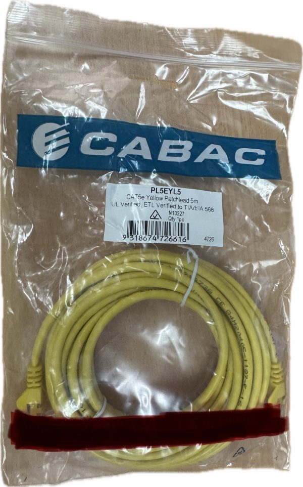 Ethernet Cable Cat5E 5M