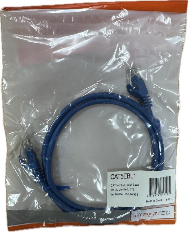 Ethernet Cable Cat5E 1M
