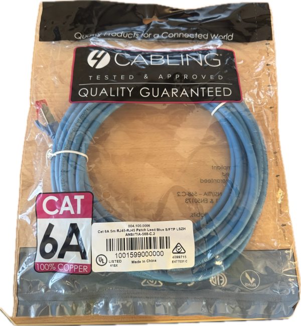 Ethernet Cable Cat 6A 5M